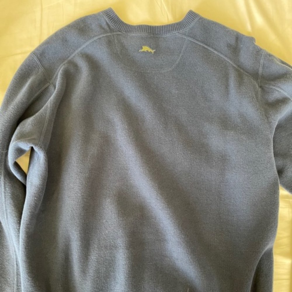Tommy Bahama Reversible Sweater blue/green